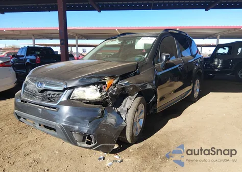 2015 Subaru Forester 2.5I Premium из США, поврежденный, VIN JF2SJADC0FH437900